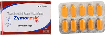Zymogesic Ds Strip Of 10 Tablets