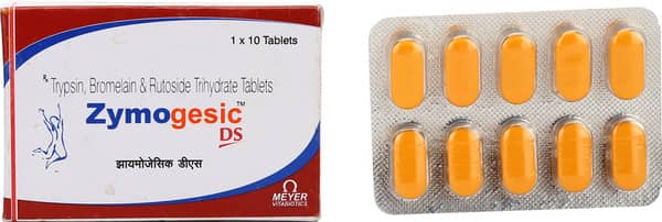 Zymogesic Ds Strip Of 10 Tablets