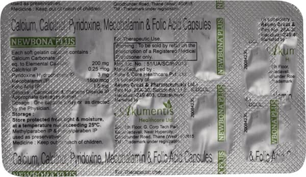 Newbona Plus Strip Of 10 Capsules