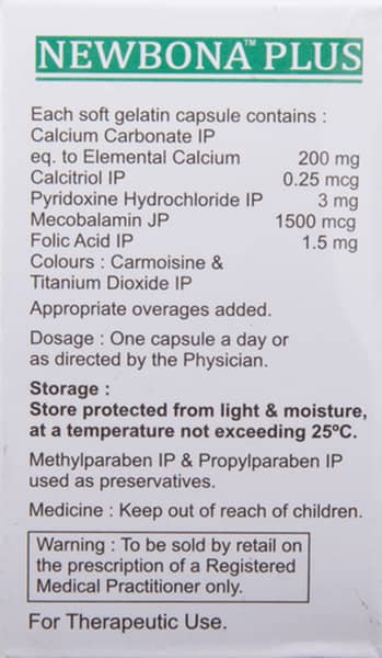 Newbona Plus Strip Of 10 Capsules