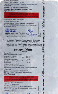 Progenix Strip Of 10 Tablets