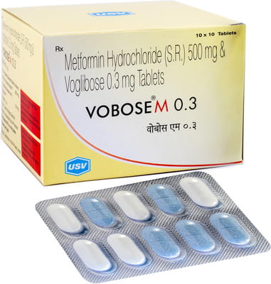 Vobose M 0.3mg Strip Of 10 Tablets