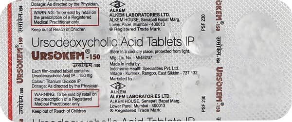 Ursokem 150mg Strip Of 10 Tablets