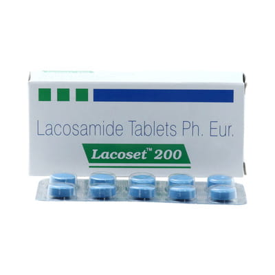 Lacoset 200mg Strip Of 10 Tablets