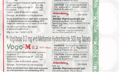 Vogo M 0.2mg Strip Of 10 Tablets