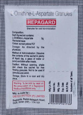 Hepagard Sachet Of 5gm Oral Powder