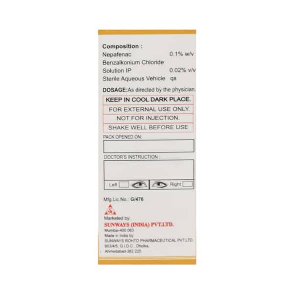 Xinep Bottle Of 5Ml Eye Drops
