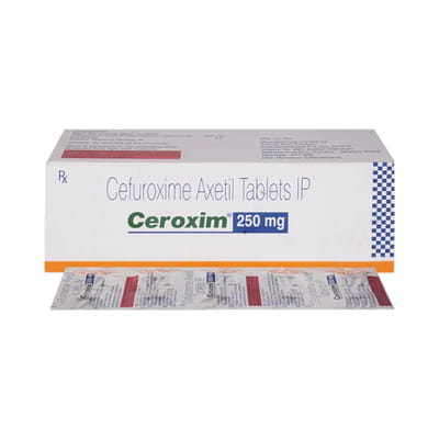Ceroxim 250mg Strip Of 10 Tablets