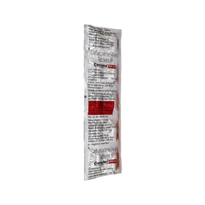 Ceroxim 500mg Strip Of 10 Tablets