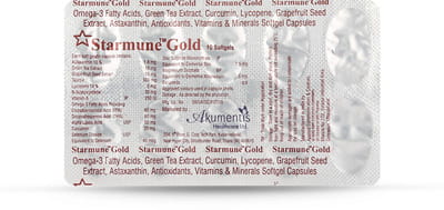 Starmune Gold Strip Of 10 Softgel Capsules
