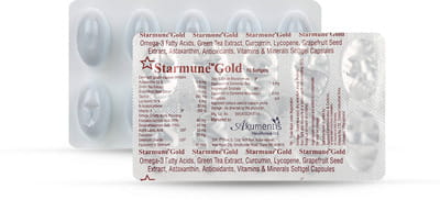 Starmune Gold Strip Of 10 Softgel Capsules