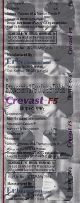 Crevast F 5mg Strip Of 10 Tablets