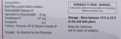 Crevast F 5mg Strip Of 10 Tablets