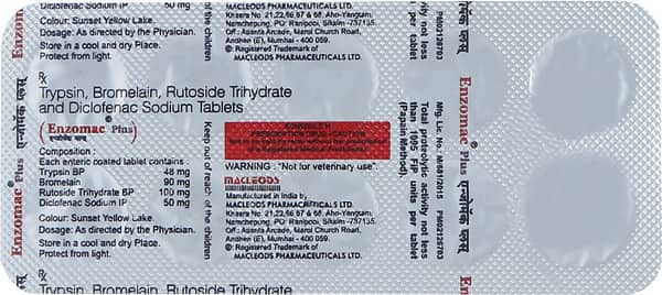 Enzomac Plus Strip Of 10 Tablets