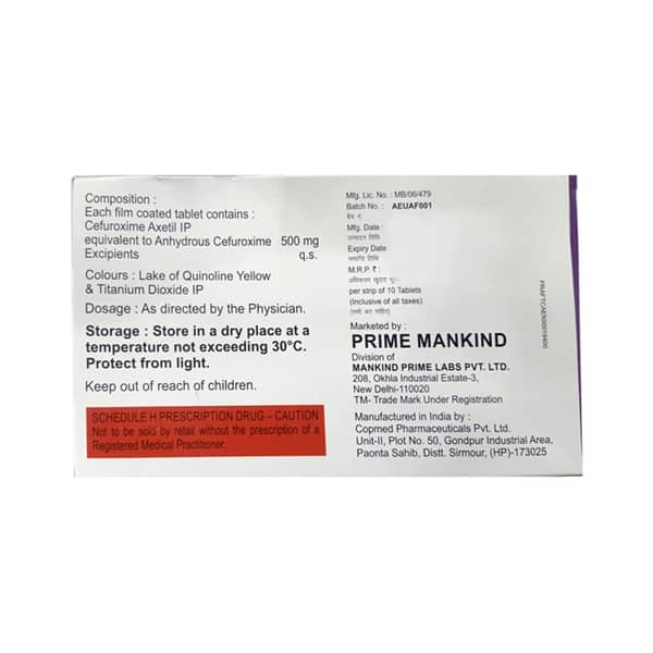 Cefblast 500Mg Strip Of 4 Tablets