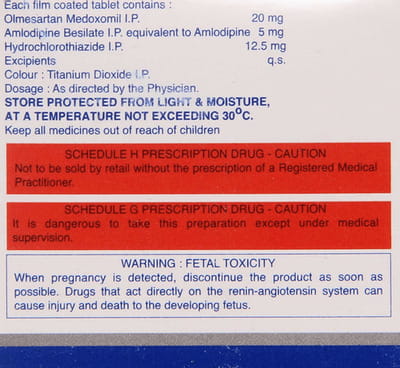 Olsar Ah Strip Of 10 Tablets