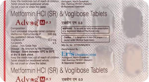 Advog M 0.3mg Strip Of 10 Tablets