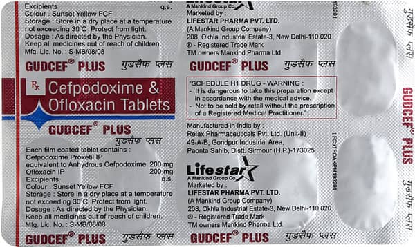 Gudcef Plus Tablet