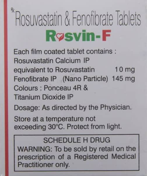 Rosvin F 10Mg Strip Of 10 Tablets