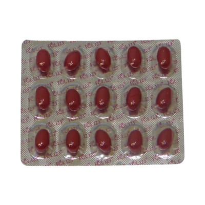 Fol 123 Strip Of 15 Capsules