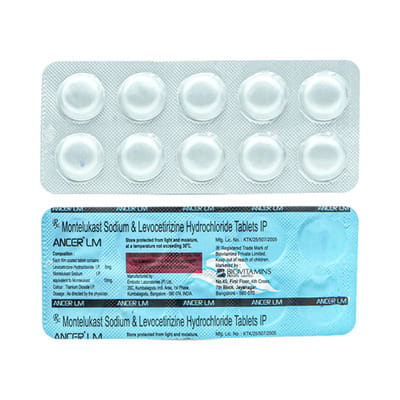 Ancer Lm Strip Of 10 Tablets
