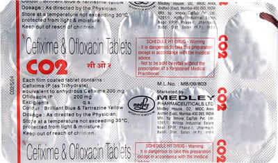 Co2 Strip Of 10 Tablets