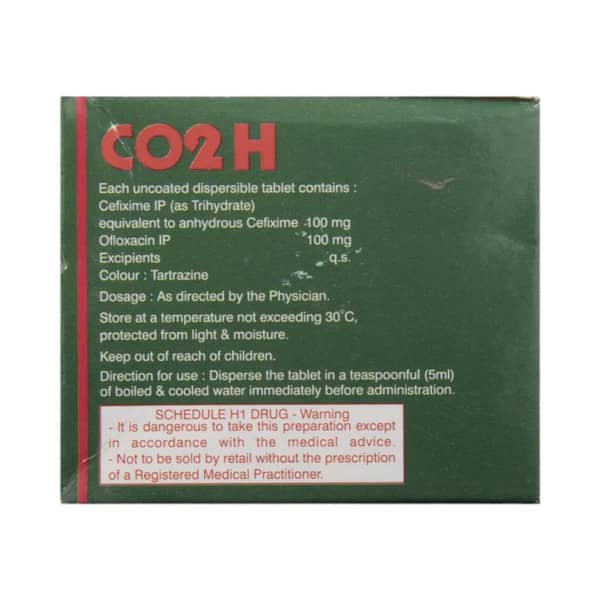 Co2 H Strip Of 10 Tablets