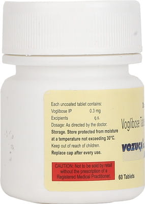 Vozuca 0.3mg Activ Bottle Of 60 Tablets
