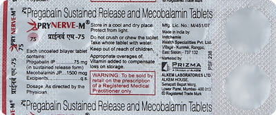 Prynerve M 75mg Tablet