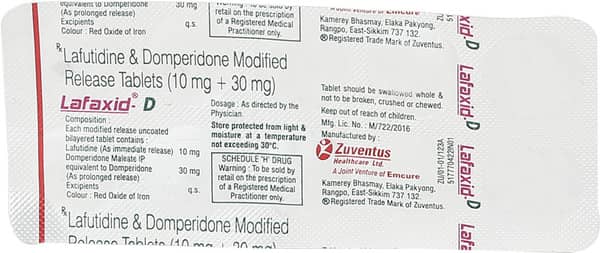Lafaxid D Strip Of 10 Tablets