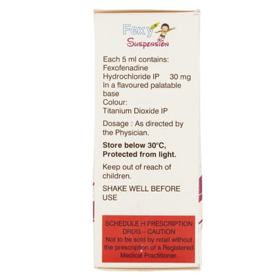 Fexy Bottle Of 60ml Suspension