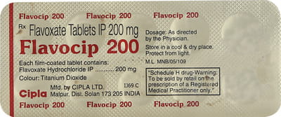 Flavocip 200mg Strip Of 10 Tablets