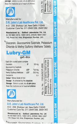 Lubry Gm Strip Of 10 Tablets