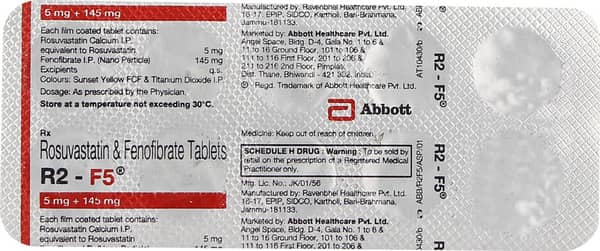 R2 F 5mg Tablet