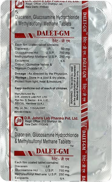 Dalet Gm Strip Of 10 Tablets
