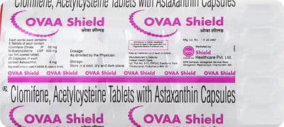 Ovaa Shield Strip Of 30 Capsule And Tablet Combikit