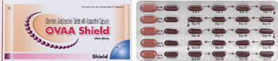Ovaa Shield Strip Of 30 Capsule And Tablet Combikit
