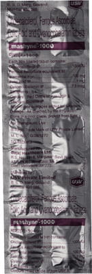 Mashyne 1000 Strip Of 10 Tablets