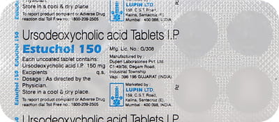 Estuchol 150mg Strip Of 10 Tablets
