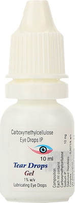Tear Drops Gel Bottle Of 10ml Eye Drops