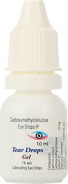 Tear Drops Gel Bottle Of 10ml Eye Drops