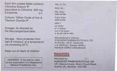 Citimac 500mg Strip Of 10 Tablets