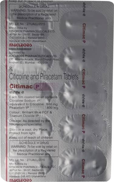Citimac P Strip Of 10 Tablets