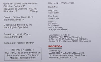 Citimac P Strip Of 10 Tablets