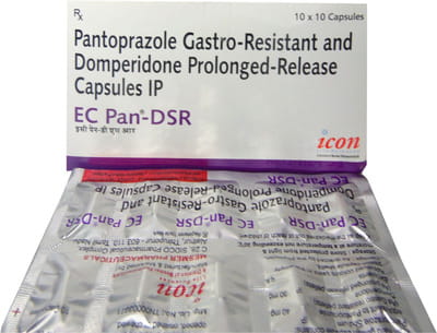 Ec Pan Dsr Strip Of 10 Capsules