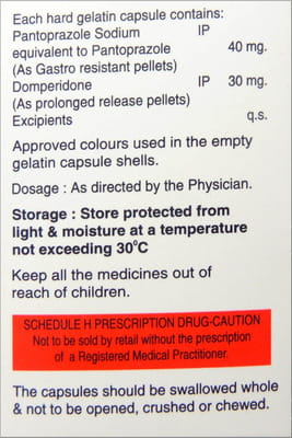 Ec Pan Dsr Strip Of 10 Capsules