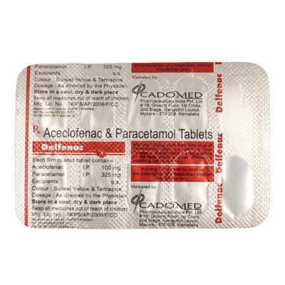 Delfenac Strip Of 10 Tablets