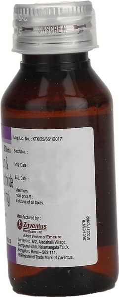 Nukast 4mg Bottle Of 60ml Syrup