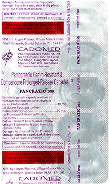 Pancrazio Dsr Strip Of 10 Capsules