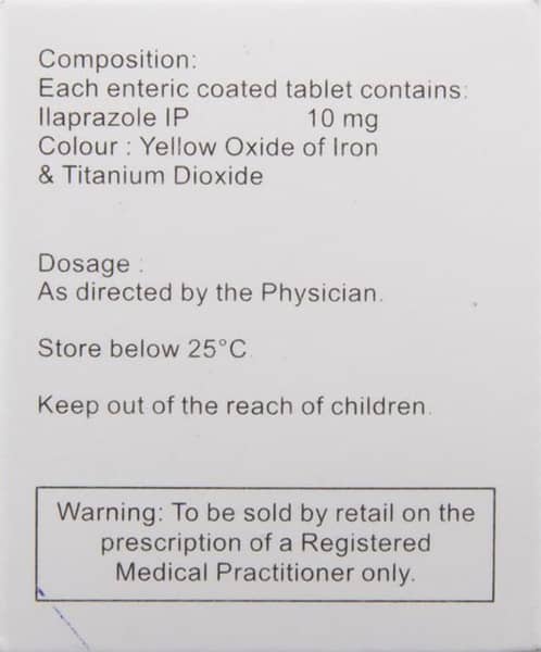 Ilapro 10mg Strip Of 10 Tablets